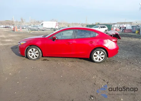 2017 Mazda Mazda3 Sport z USA, uszkodzony, nr VIN JM1BN1U7XH1102600